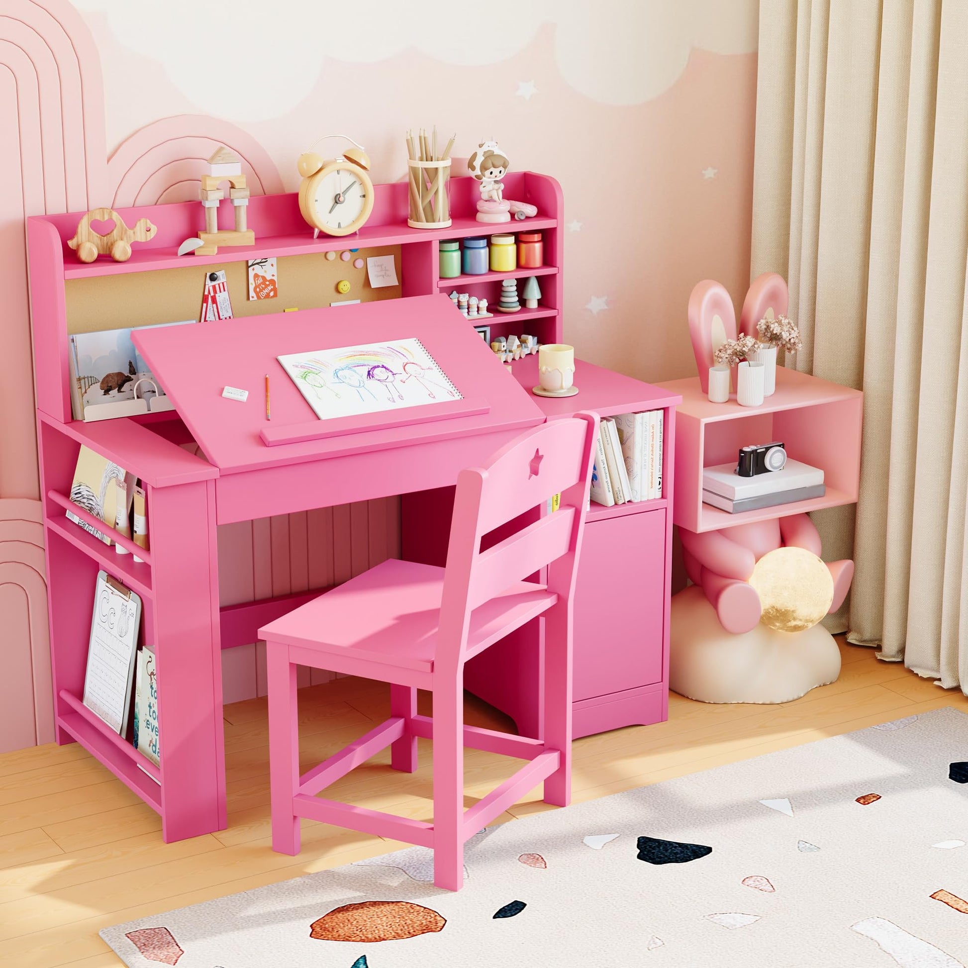 Conjunto de escritorio infantil GARVEE