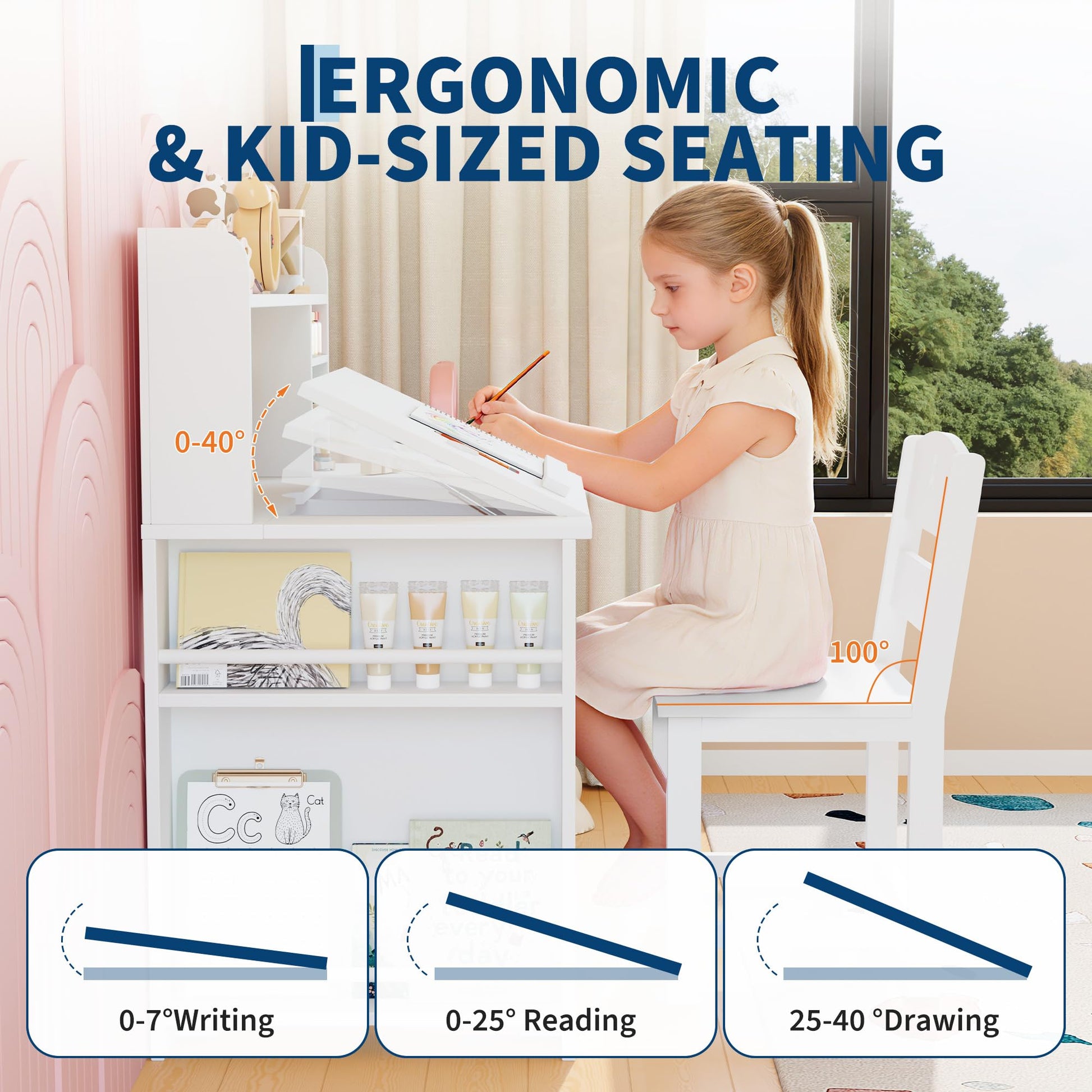 Silla ergonómica para niños